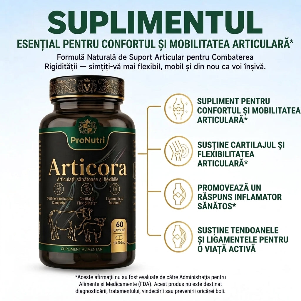 ProNutri Articora – Formula zilnică pentru articulații