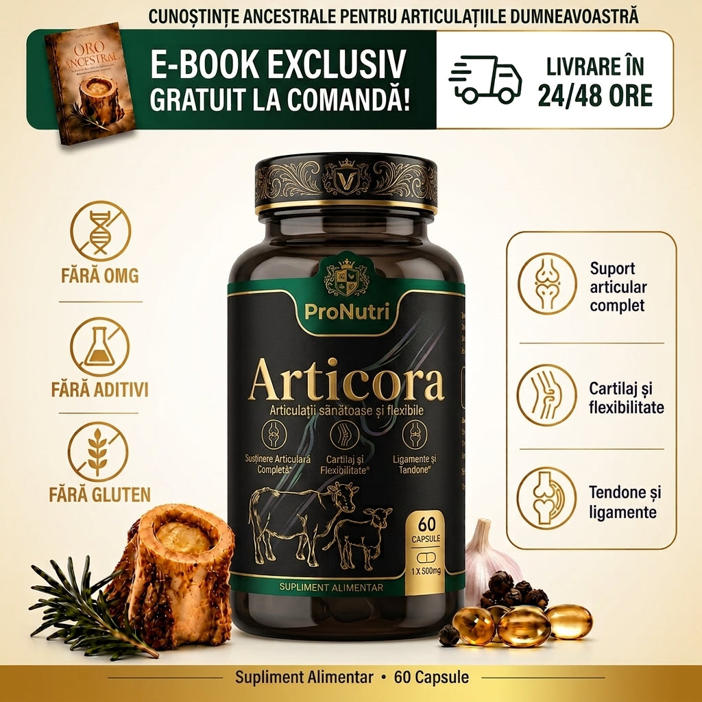 ProNutri Articora – Formula zilnică pentru articulații