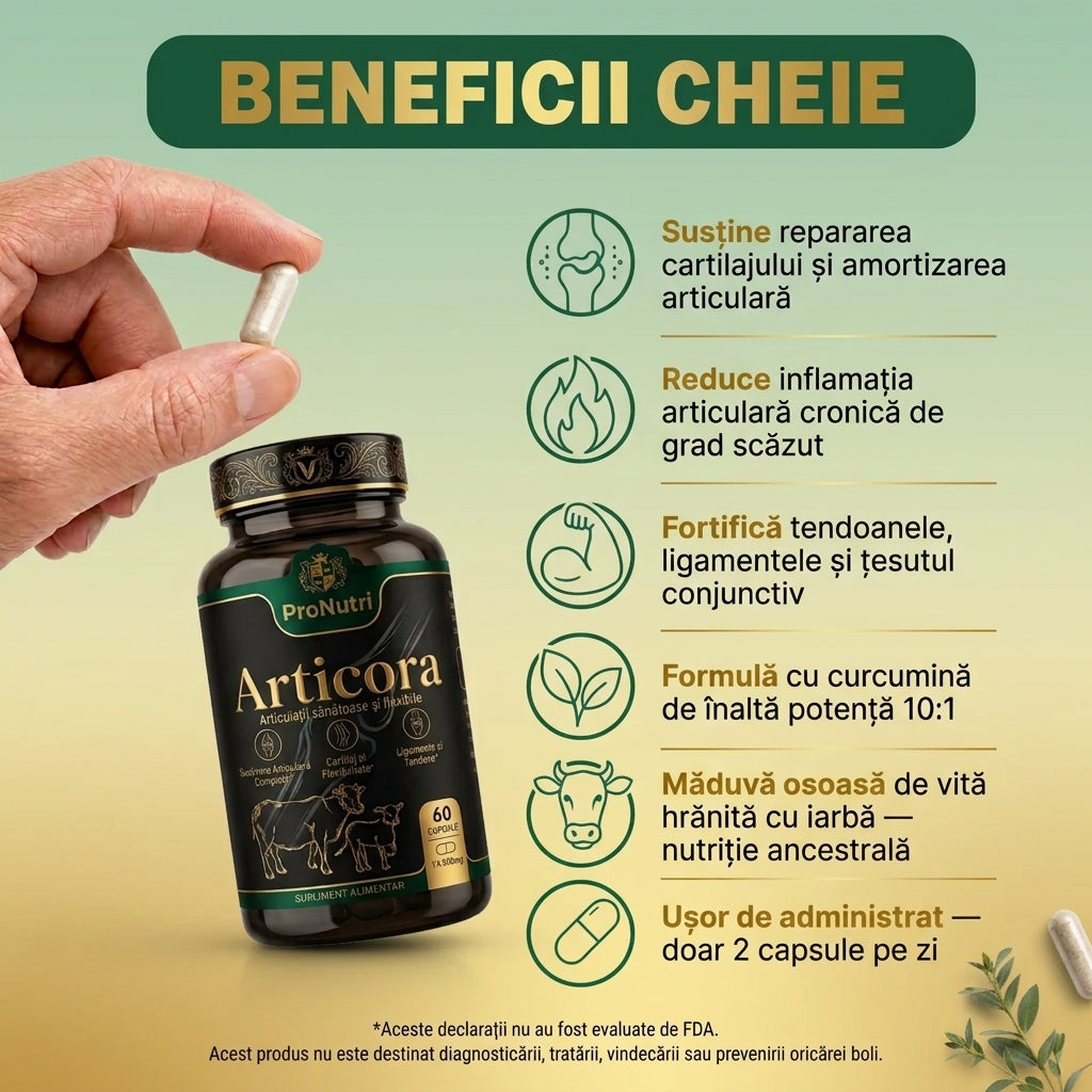 ProNutri Articora – Formula zilnică pentru articulații